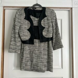 Bebe dress and jacket set